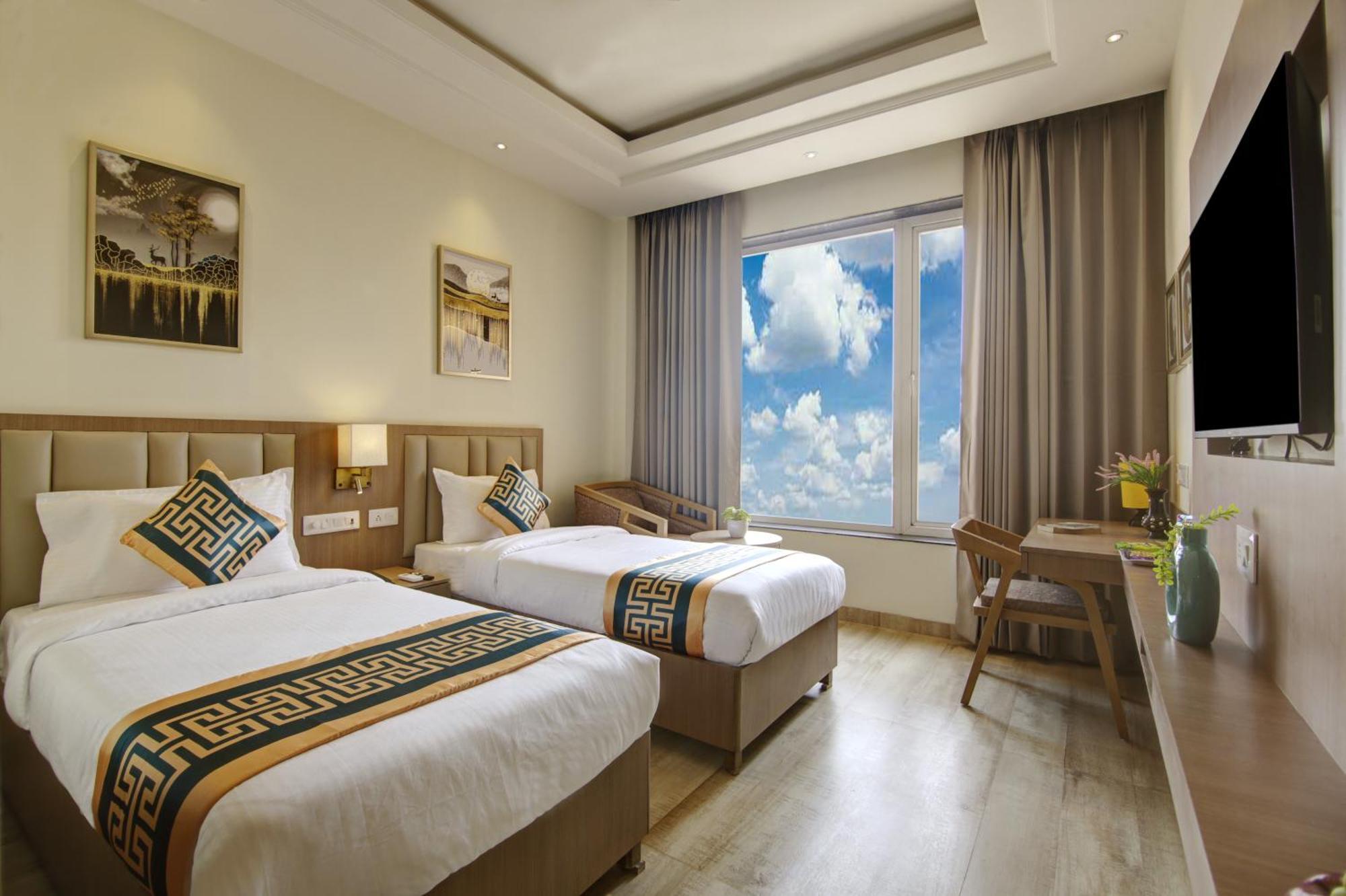 Airport Hotel Claytone Neu-Delhi Exterior foto